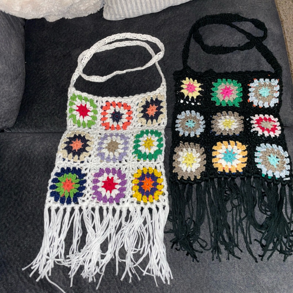 Croquet purses with strap selling together